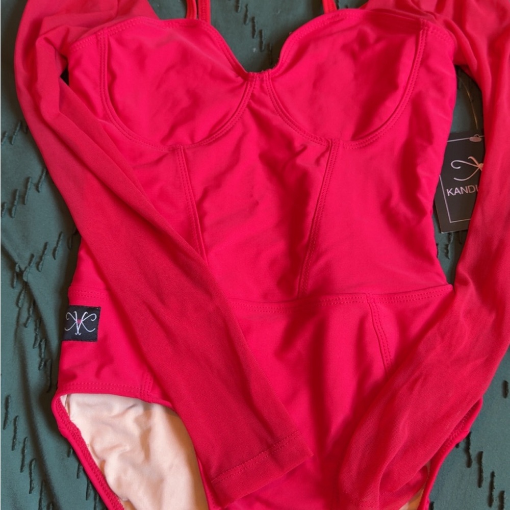 Kandi Kouture Red Leotard